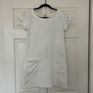 Gorgeous white sweater mini dress